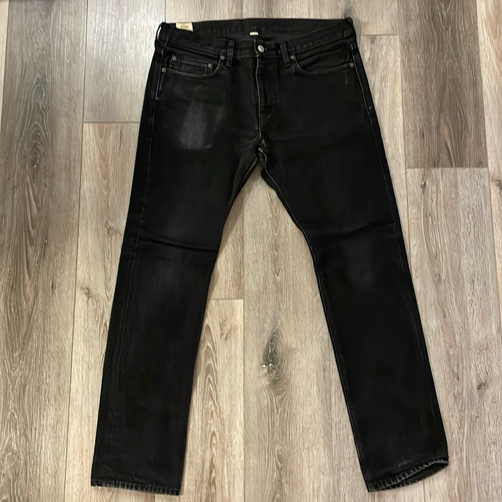 J. Crew 484 Jeans in washed black W 33 x L 32